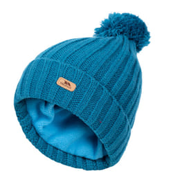 Trespass Unisex Bobble Hat Pom Pom Beanie Thorns - 8/10, Bondi Blue