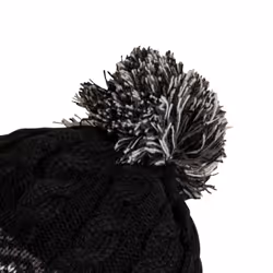 Trespass Mens Bobble Beanie Hat Andrews - EACH, Black/White