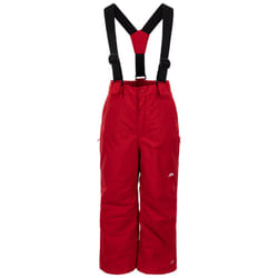 Trespass Kids Waterproof Insulated Ski Salopettes - Rumi - 2-3 Years, Red