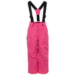 Trespass Kids Waterproof Insulated Ski Salopettes - Rumi - 9-10 Years, Soft Pink