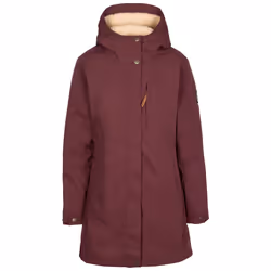 Trespass Womens Fleece Waterproof Jacket Risha - 6, Mulberry