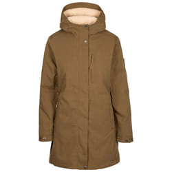 Trespass Womens Fleece Waterproof Jacket Risha - 10, Dark Olive