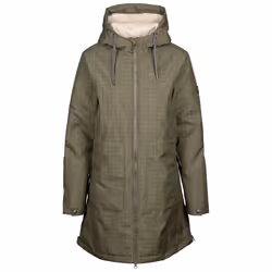 Trespass Womens Waterproof Jacket with Hood Neeska - 20, Herb