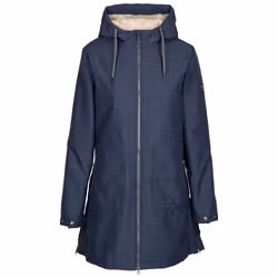 Trespass Womens Waterproof Jacket with Hood Neeska - 12, Navy