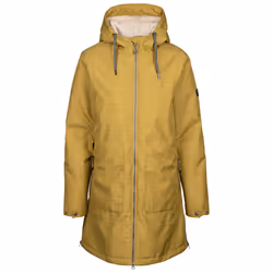 Trespass Womens Waterproof Jacket with Hood Neeska - 18, Golden Olive