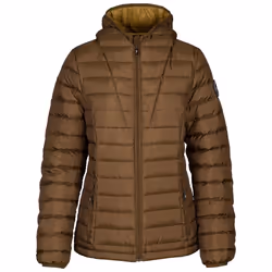 Trespass Womens Padded Down Jacket Hooded Bartush - 18, Dark Olive