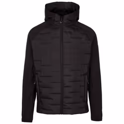 Trespass Mens Active Top Hooded Full Zip Hebner - XL, Black
