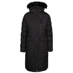 Trespass Womens Padded Jacket Long Length Sasha - 14, Black