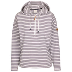 Trespass Womens Hoodie Long Sleeve 1/2 Zip Softly - 12, Platinum