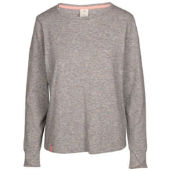 Trespass Womens Long Sleeve Top Knitted Marl Rina - 10, Grey Marl