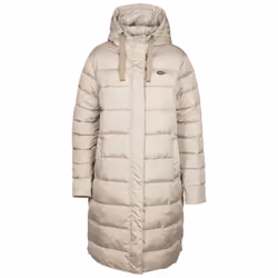 Trespass Womens Padded Jacket Grown On Hood Leyla - 16, Vintage Khaki