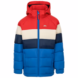 Trespass Kids Padded Jacket with Hood Calmere - 2-3 Years, Blue