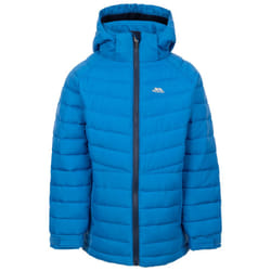 Trespass Kids Padded Jacket with Hood Eelow - 5-6 Years, Blue