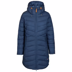 Trespass Womens Padded Jacket Long Length Turka - 14, Navy