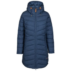 Trespass Womens Padded Jacket Long Length Turka - 14, Navy