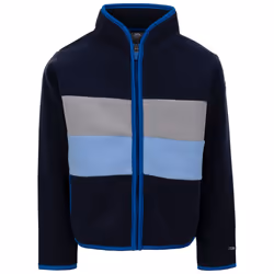 Trespass Boys Fleece Hoodie with Pockets Fareham - 7-8 Years, Navy