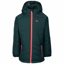 Trespass Kids Quilted Padded Casual Jacket Andee - 9-10 Years, Pine