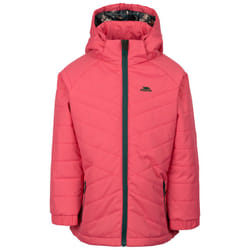 Trespass Kids Quilted Padded Casual Jacket Andee - 7-8 Years, Strawberry
