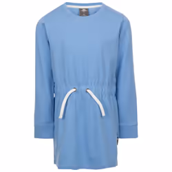 Trespass Girls Summer Dress with Long Sleeve Junie - 11-12 Years, Cornflower