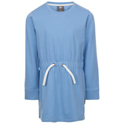 Trespass Girls Summer Dress with Long Sleeve Junie - 3-4 Years, Cornflower