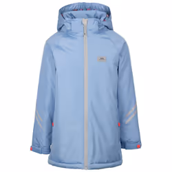 Trespass Kids Waterproof Jacket Hooded Valleyfield - 5-6 Years, Cornflower