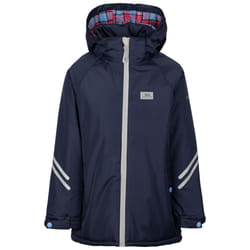 Trespass Kids Waterproof Jacket Hooded Valleyfield - 3-4 Years, Navy