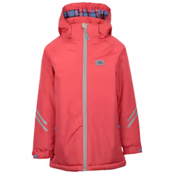 Trespass Kids Waterproof Jacket Hooded Valleyfield - 11-12 Years, Strawberry
