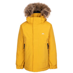 Trespass Kids Waterproof Padded Jacket Hood Wyald - 11-12 Years, Honeybee