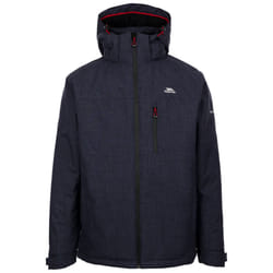Trespass Mens Waterproof Jacket with Hood Fyfinn - XL, Navy Marl