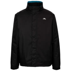 Trespass Mens Padded Jacket With Hood Farmcott - L, Black
