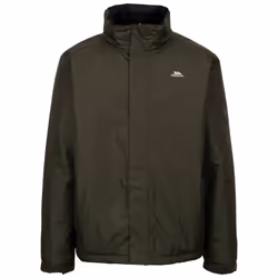 Trespass Mens Padded Jacket With Hood Farmcott - L, Dark Vine