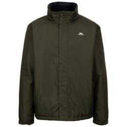 Trespass Mens Padded Jacket With Hood Farmcott - L, Dark Vine