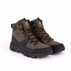 Trespass Mens Waterproof Walking Boots Conrad - 11, Olive