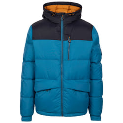 Trespass Mens Down Jacket Hooded Padded Erris - XXL, Bondi Blue