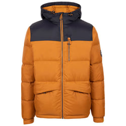 Trespass Mens Down Jacket Hooded Padded Erris - S, Ginger