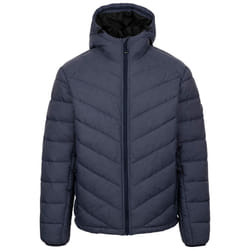 Trespass Mens Padded Casual Jacket Coat Didmarton - M, Navy Marl