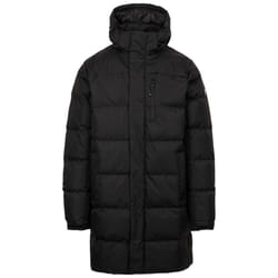 Trespass Mens Padded Jacket with Hood Clipster - S, Black