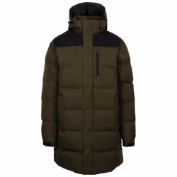 Trespass Mens Padded Jacket with Hood Clipster - S, Dark Vine