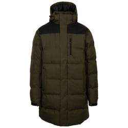 Trespass Mens Padded Jacket with Hood Clipster - S, Dark Vine