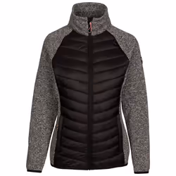Trespass Womens Marl Fleece With Hood Rita - 12, Grey Marl