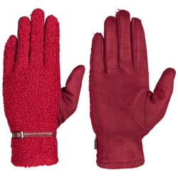 Trespass Womens Sherpa Glove with Buckle Pisa - L/XL, Mulberry