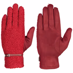 Trespass Womens Sherpa Glove with Buckle Pisa - S/M, Mulberry