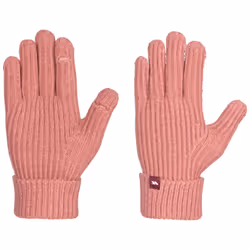 Trespass Womens Glove Touch Screen Wool Blend Dom - L/XL, Light Mulberry