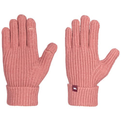 Trespass Womens Glove Touch Screen Wool Blend Dom - S/M, Light Mulberry