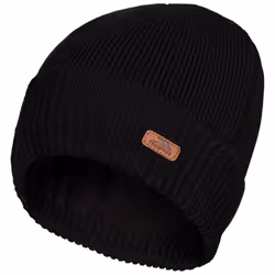 Trespass Unisex Adult Beanie Fleece Lined Chuck - L/XL, Black