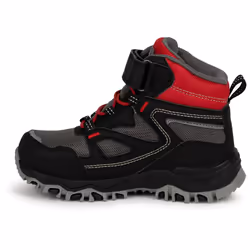 Trespass Unisex Kids Casual Walking Boots Adair - 3, Black/Red