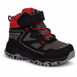 Trespass Unisex Kids Casual Walking Boots Adair - 6, Black/Red
