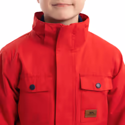 Trespass Boys Waterproof Padded Coat - Upsider - 3 years to 4 years, Red