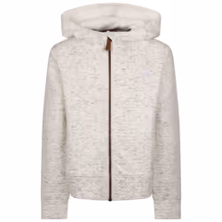 Trespass Girls Zip Up Jaquard Hoodie Winnie - 3-4 Years, Ghost Marl