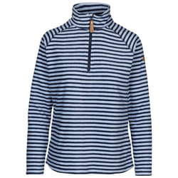 Trespass Womens Fleece Half Zip At100 Silvana - 8, Cool Blue